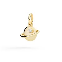 Charm Dodo Donna Universe in Oro giallo Diamante DMC5019_UNIVE_DB09G